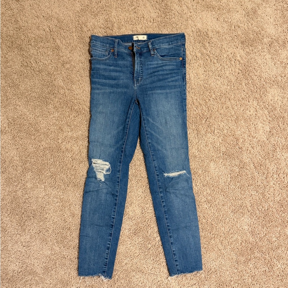 Madewell 9” skinny mid rise size 28